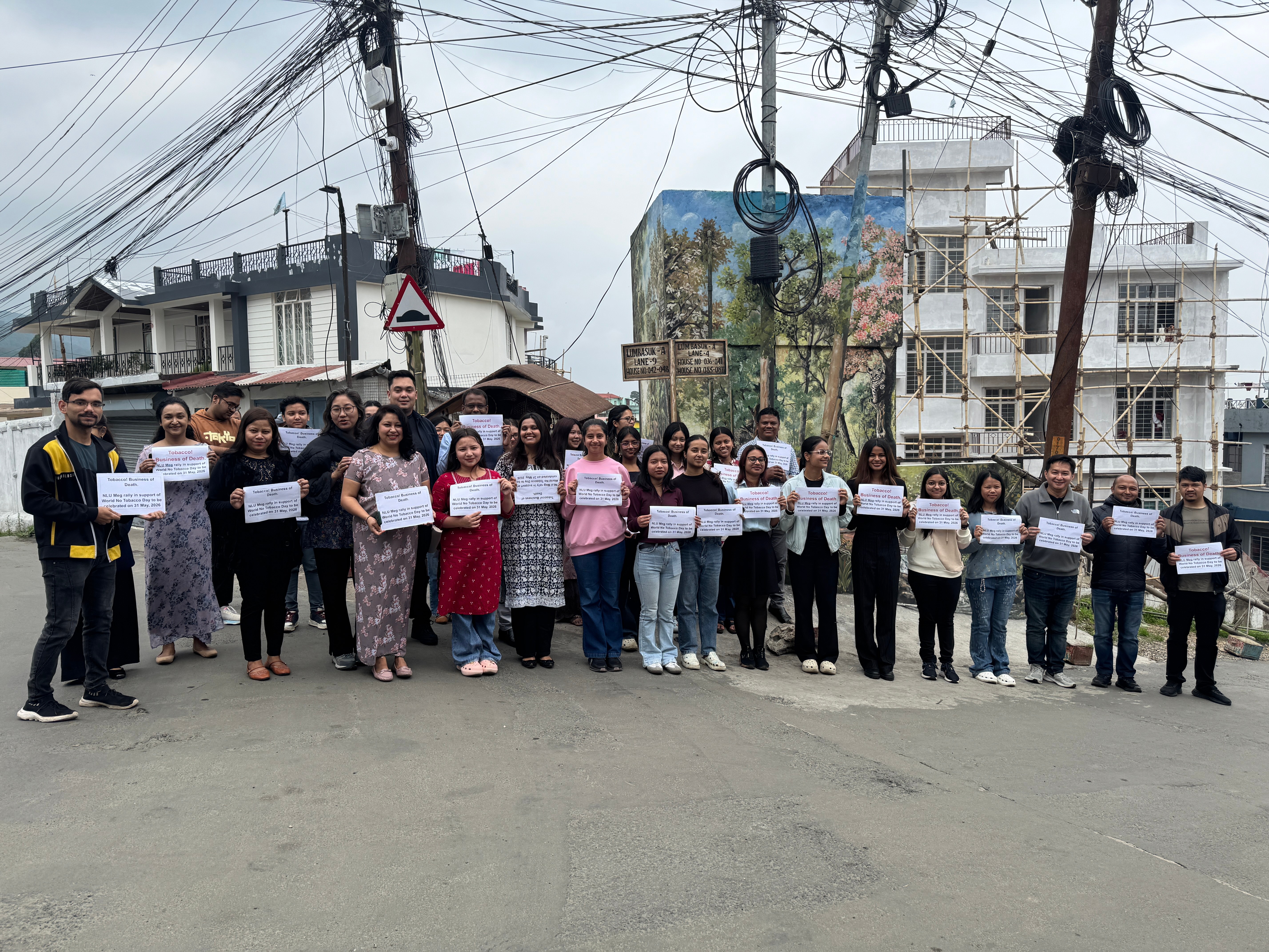 NLU MEG TOBACCO RALLY